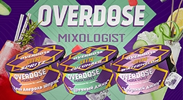 Три новых вкуса OVERDOSE X MIXOLOGIST