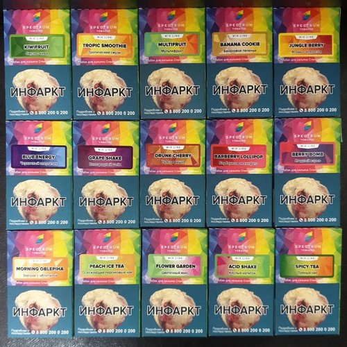 Вкусы Spectrum Mix Line