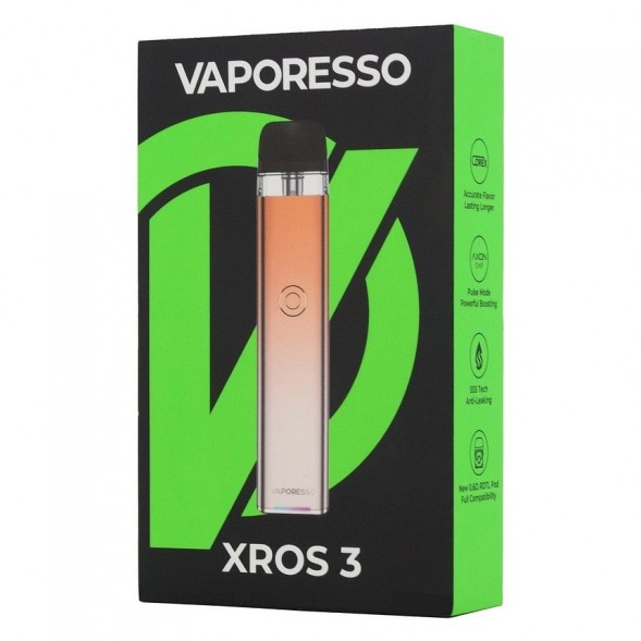 Электронная сигарета Vaporesso XROS 3 - Royal Gold