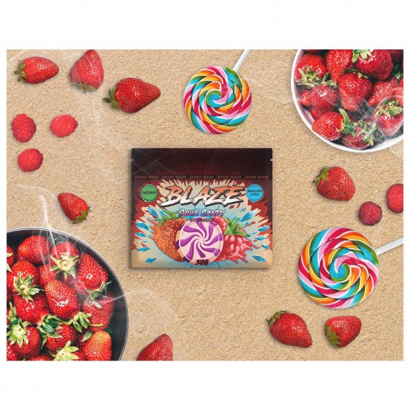 Смесь Blaze Medium - Sour Candy (Кислые конфеты, 50 грамм)