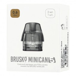 Сменный картридж Brusko - Minican 5 (1 Ом)