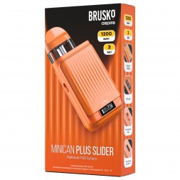 Электронная сигарета Brusko - Minican Plus Slider (Оранжевый)