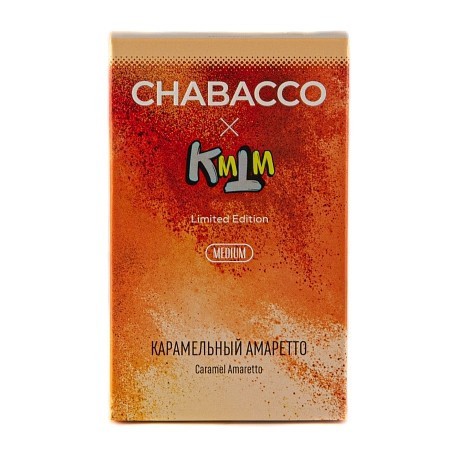 Смесь Chabacco MEDIUM - Caramel Amaretto (Карамельный Амаретто, 50 грамм)