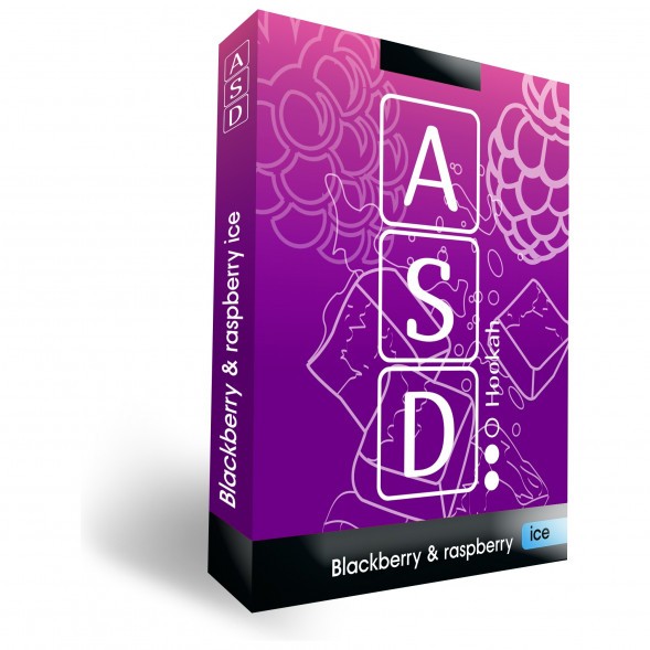 Смесь ASD - Blackberry and Raspberry Ice (Ежевика и Малина Лёд, 50 грамм)