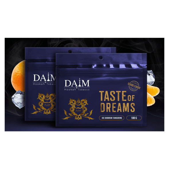 Табак Daim - Ice Bodrum Tangerine (Ледяной Мандарин, 100 грамм)