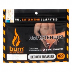 Табак Burn - Berried Treasure (Ягодный Микс, 100 грамм)