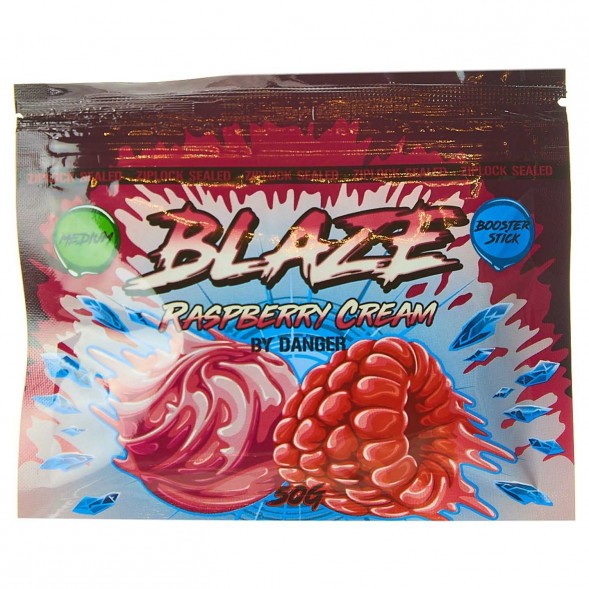 Смесь Blaze Medium - Raspberry Cream (Малиновое Мороженное, 50 грамм)