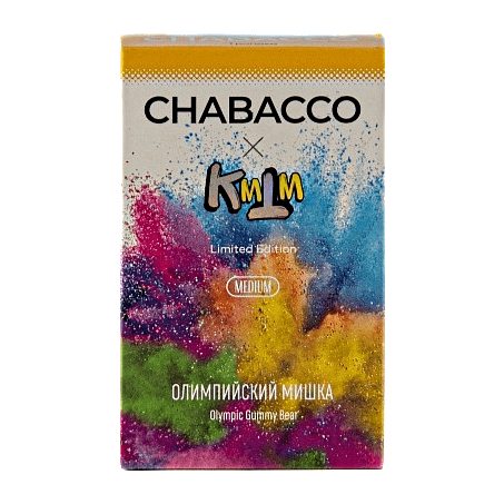 Смесь Chabacco MEDIUM - Olympic Gummy Bear (Олимпийский Мишка, 50 грамм)