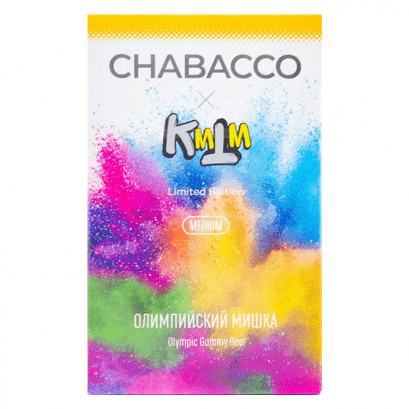 Смесь Chabacco MEDIUM - Olympic Gummy Bear (Олимпийский Мишка, 50 грамм)