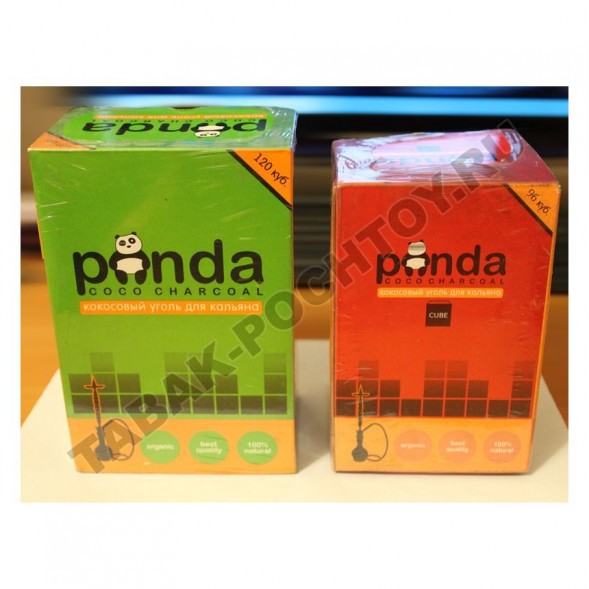 Уголь Panda Cube (22 мм, 96 кубиков)