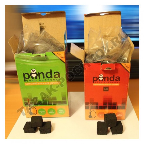 Уголь Panda Cube (22 мм, 96 кубиков)