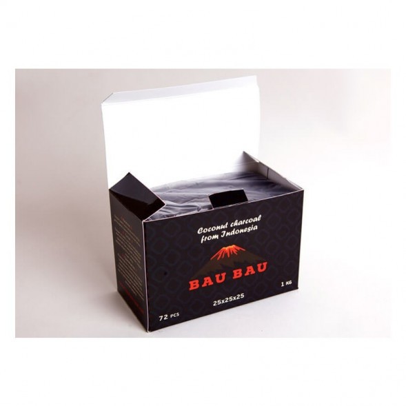 Уголь Bau Bau - Big Cubes (25 мм, 72 кубика, Черный)