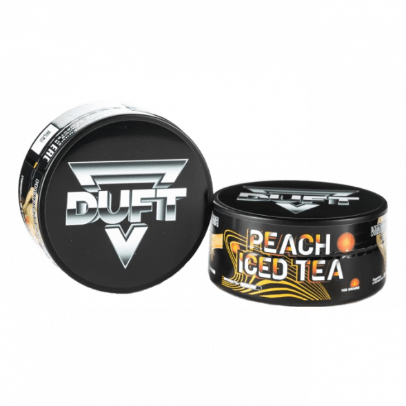 Табак Duft - Peach Iced Tea (Ледяной Персиковый Чай, 80 грамм)