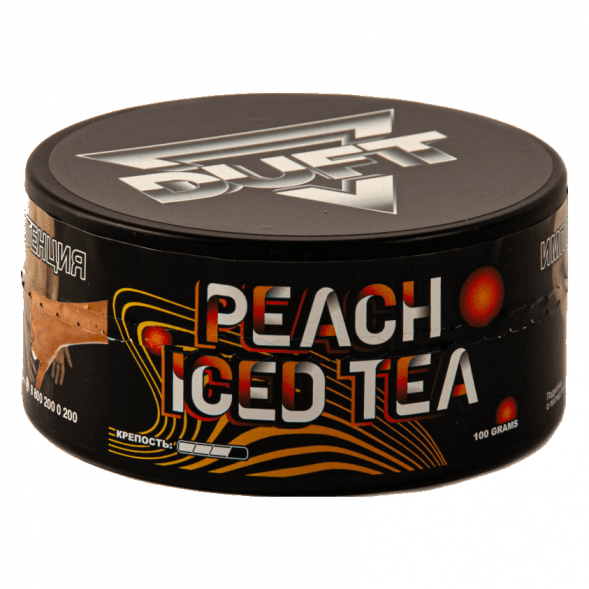 Табак Duft - Peach Iced Tea (Ледяной Персиковый Чай, 80 грамм)
