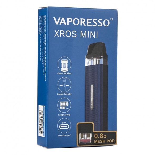 Электронная сигарета Vaporesso XROS Mini - Midnight Blue