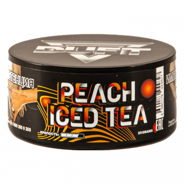 Табак Duft - Peach Iced Tea (Ледяной Персиковый Чай, 25 грамм)