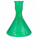 Колба Vessel Glass - Ёлка Кристалл (Зелёная)