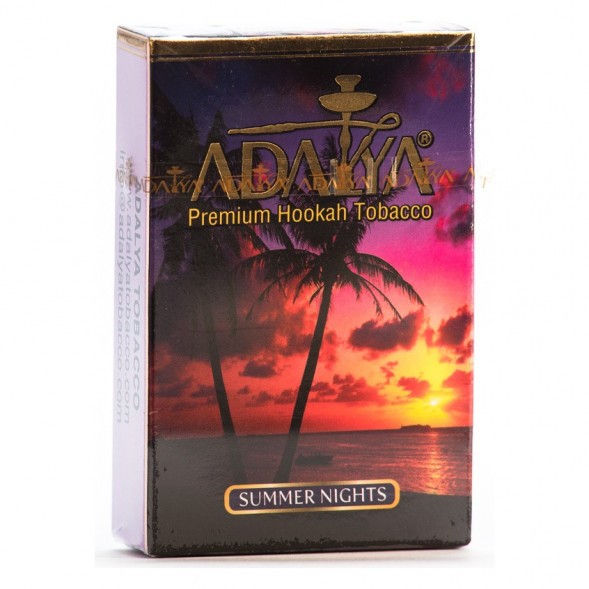 Табак Adalya - Summer Nights (Летняя Ночь, 50 грамм)