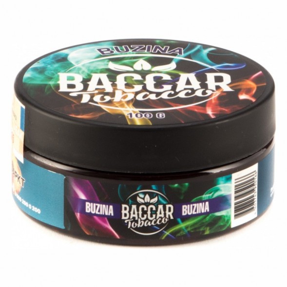 Табак Baccar Tobacco - Buzina (Бузина, 100 грамм)
