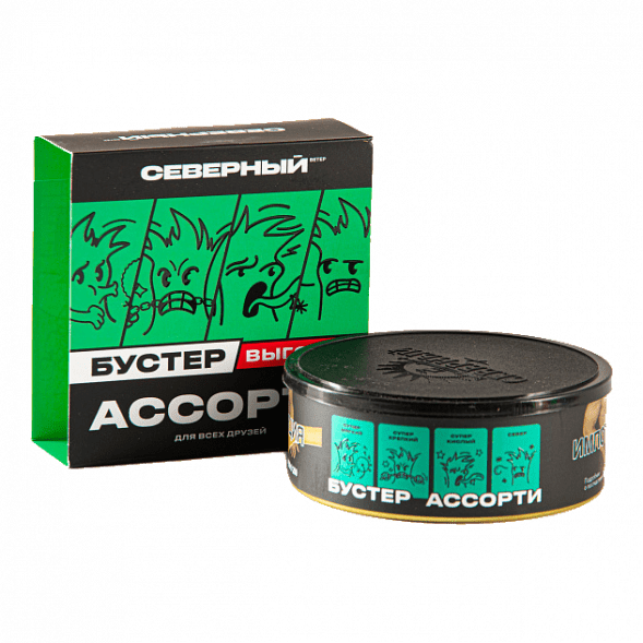 Табак Северный - Ассорти Бустер (100 грамм)