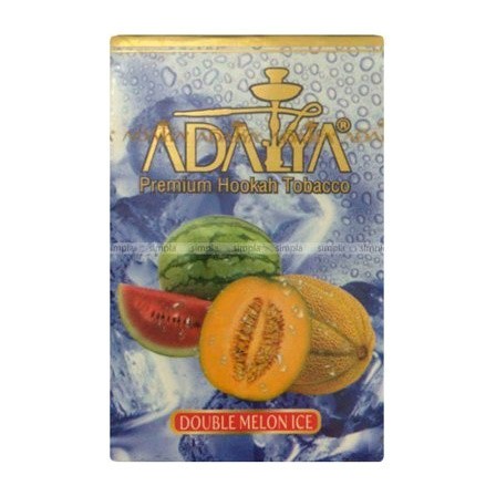 Табак Adalya - Double Melon Ice (Ледяной Арбуз и Дыня, 50 грамм, Акциз)