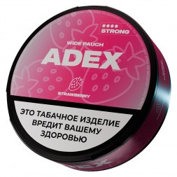 Табак жевательный ADEX STRONG WIDE - Strawberry (Клубника)