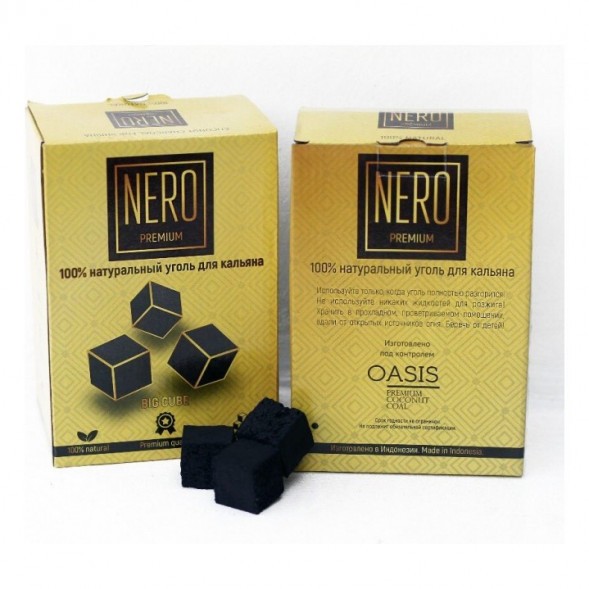 Уголь Nero (25 мм, 72 кубика)