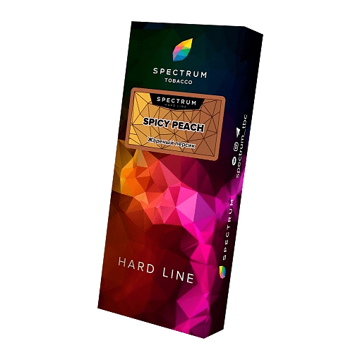 Табак Spectrum Hard - Spicy Peach (Жареный Персик, 100 грамм)