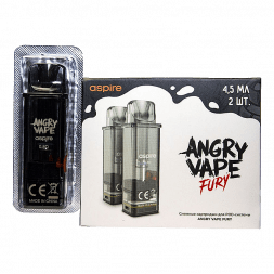 Сменный картридж Brusko - Angry Vape Fury (0.8 Ом, 2 шт.)