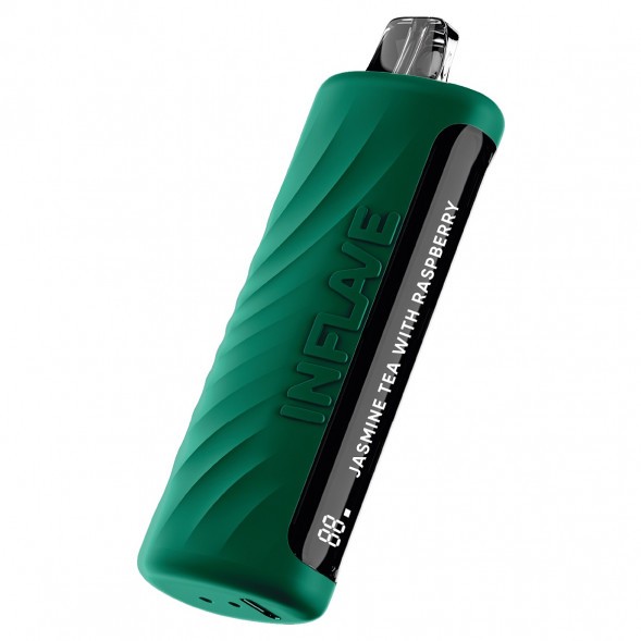 INFLAVE OMEGA - Жасмин Малина (Jasmine Tea with Raspberry, 10000 затяжек)