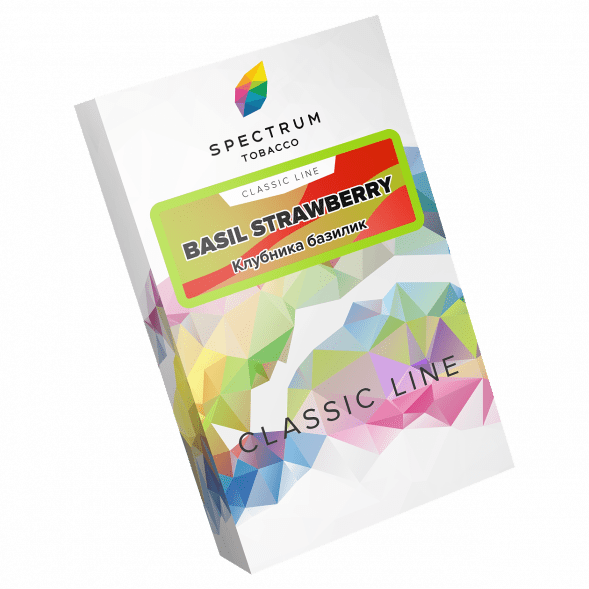 Табак Spectrum - Basil Strawberry (Клубника Базилик, 40 грамм)