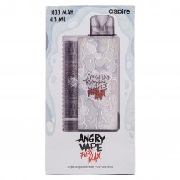 Электронная сигарета Brusko - Angry Vape Fury Max (Белый)