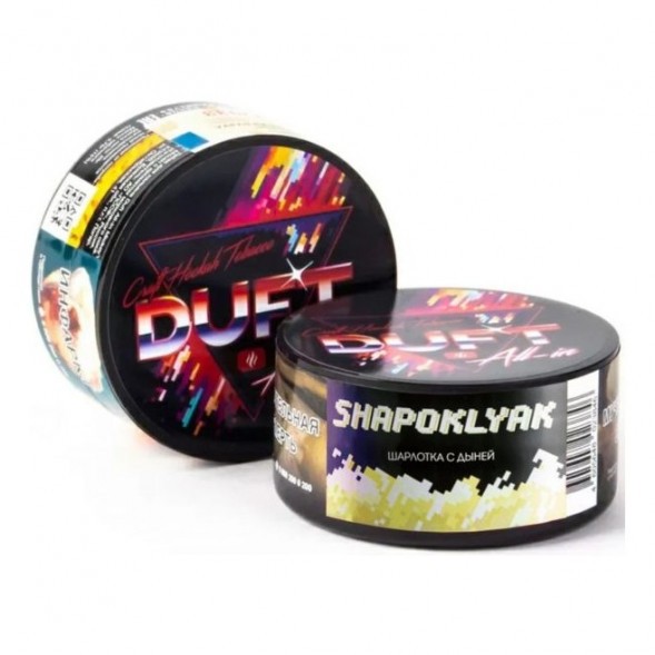 Табак Duft All-In - Shapoklyak (Шарлотка с Дыней, 25 грамм)