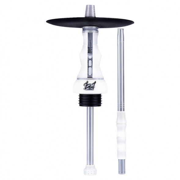 Кальян Alpha Hookah - Beat White Silver (Без Колбы)
