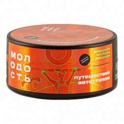 Табак Молодость - Путешествие Автостопом (Смородина, Клубника, Мандарин, 100 грамм)