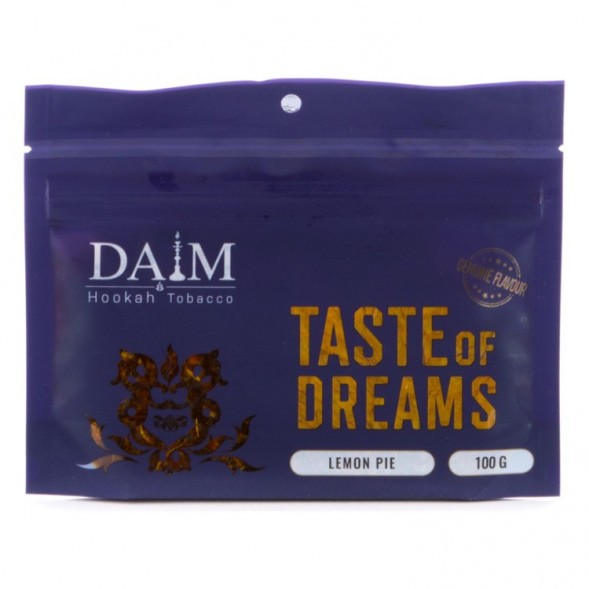 Табак Daim - Lemon Pie (Лимонный Пирог, 100 грамм)