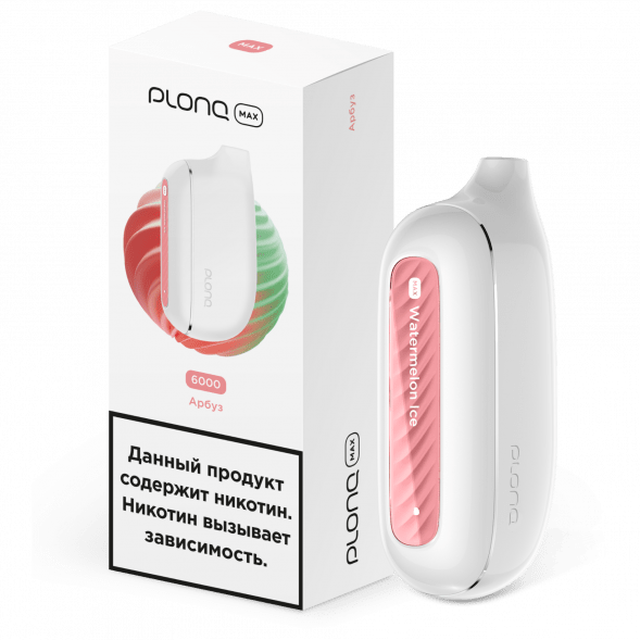 PLONQ MAX - Арбуз (6000 затяжек)