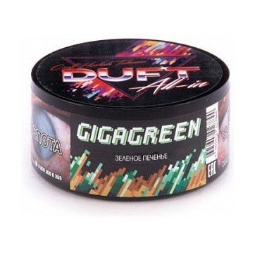 Табак Duft All-In - Gigagreen (Зеленое Печенье, 25 грамм)