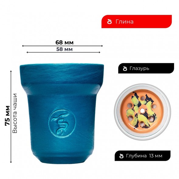 Чаша ST Classic Indigo - Deep Blue