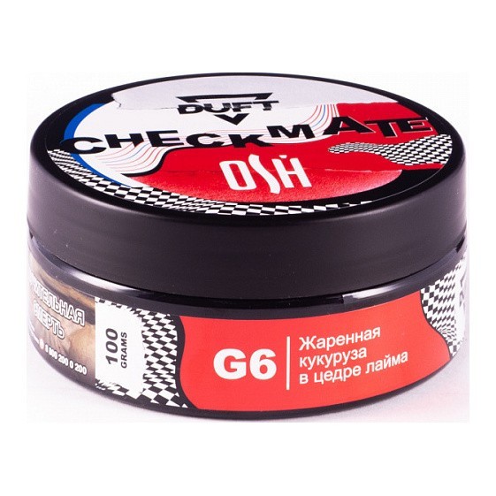 Табак Duft Checkmate - G6 Жареная Кукуруза (100 грамм)