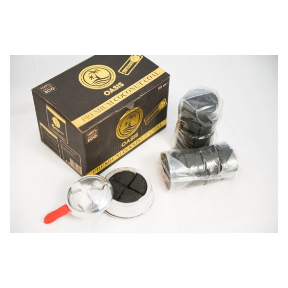 Уголь Oasis Premium Coal (Kaloud Edition, 96 кубиков)