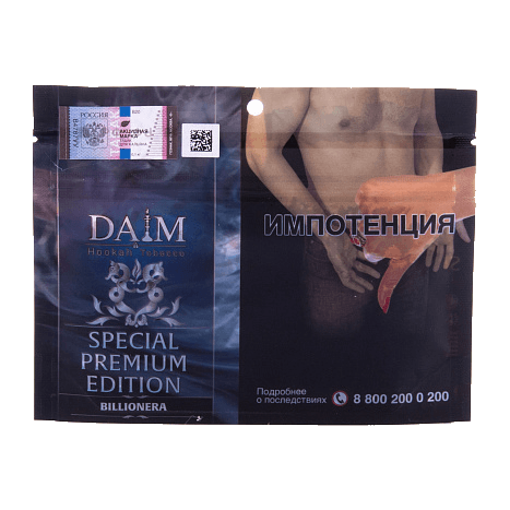 Табак Daim - SE Billionera (Биллионер, 100 грамм)
