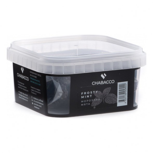 Смесь Chabacco MEDIUM - Frosty Mint (Морозная Мята, 200 грамм)