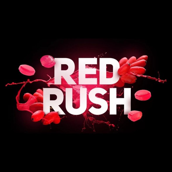 Табак DarkSide Core - RED RUSH (Барбарисовые Конфеты, 100 грамм)