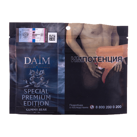 Табак Daim - SE Gummy Bear (Мармеладовые Мишки, 100 грамм)