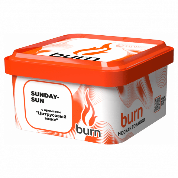 Табак Burn - Sundaysun (Цитрусовый Микс, 200 грамм)