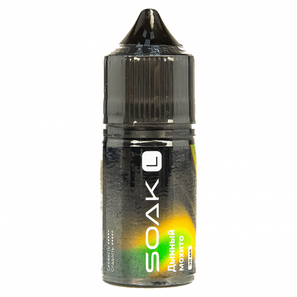 Жидкость SOAK L30 - Melon Mojito (Дынный Мохито, 30 мл, 2 мг)