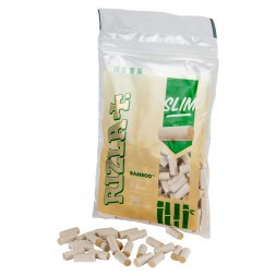 Фильтры для самокруток Rizla+ - Slim Bamboo (150 штук, 15x6 мм)