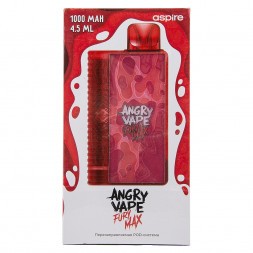 Электронная сигарета Brusko - Angry Vape Fury Max (Красный)