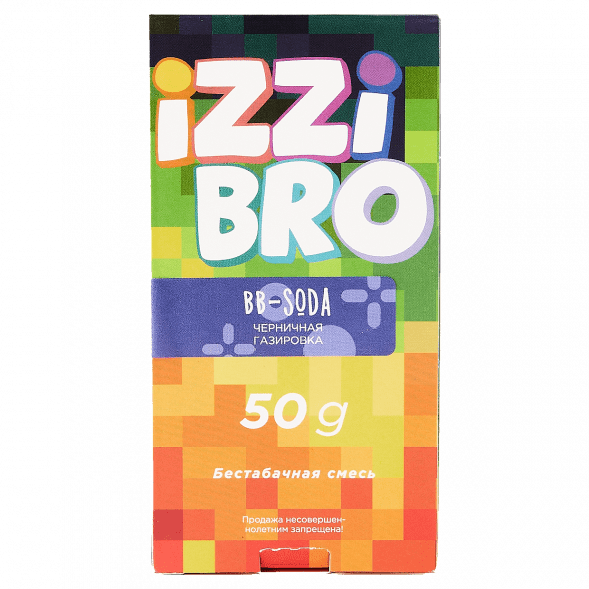 Смесь Izzi Bro - BB-Soda (Черничная Газировка, 50 грамм)
